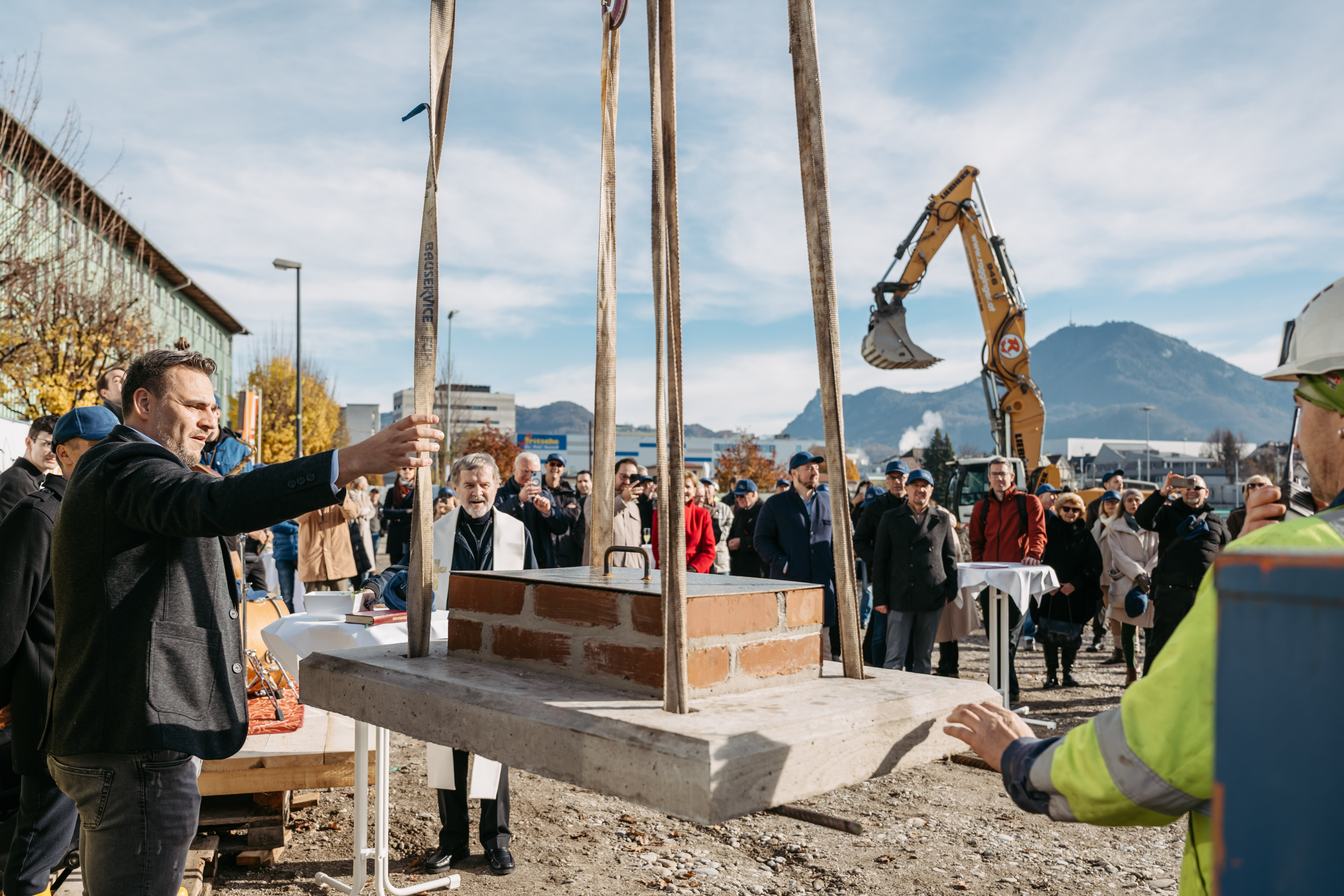 Grundsteinlegung des Kolping.Start.Quartiers